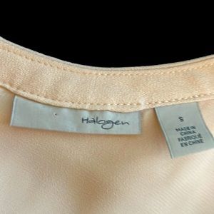 Halogen Pink Small top with 3/4 sleeves.